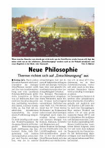 Neue Philosophie (22.12.2009)