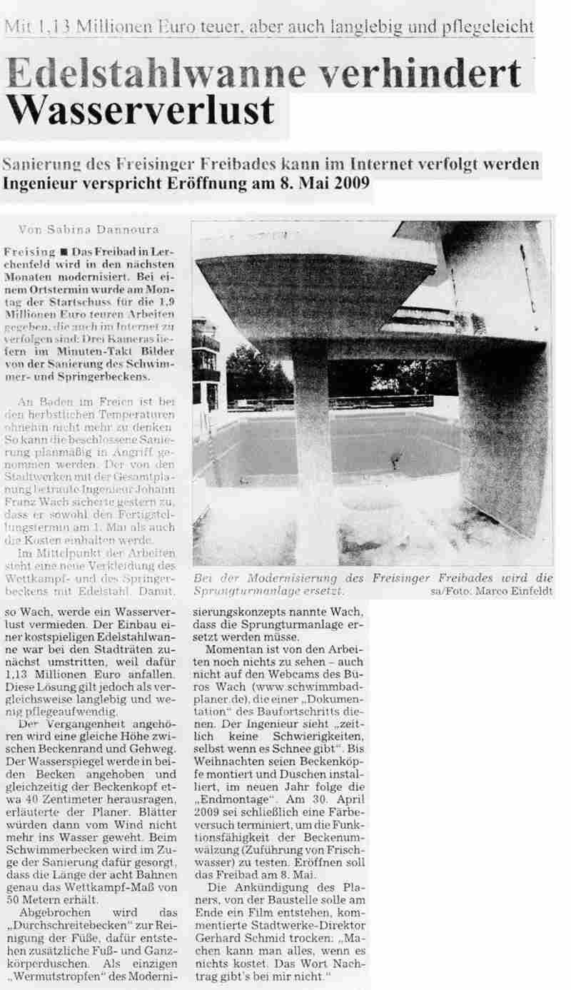 Sddeutsche Zeitung vom          23.09.2008
